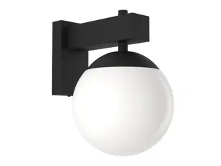 Produktfoto för EGLO BUFALATA UTOMHUS VÄGG E27 IP44 SVART