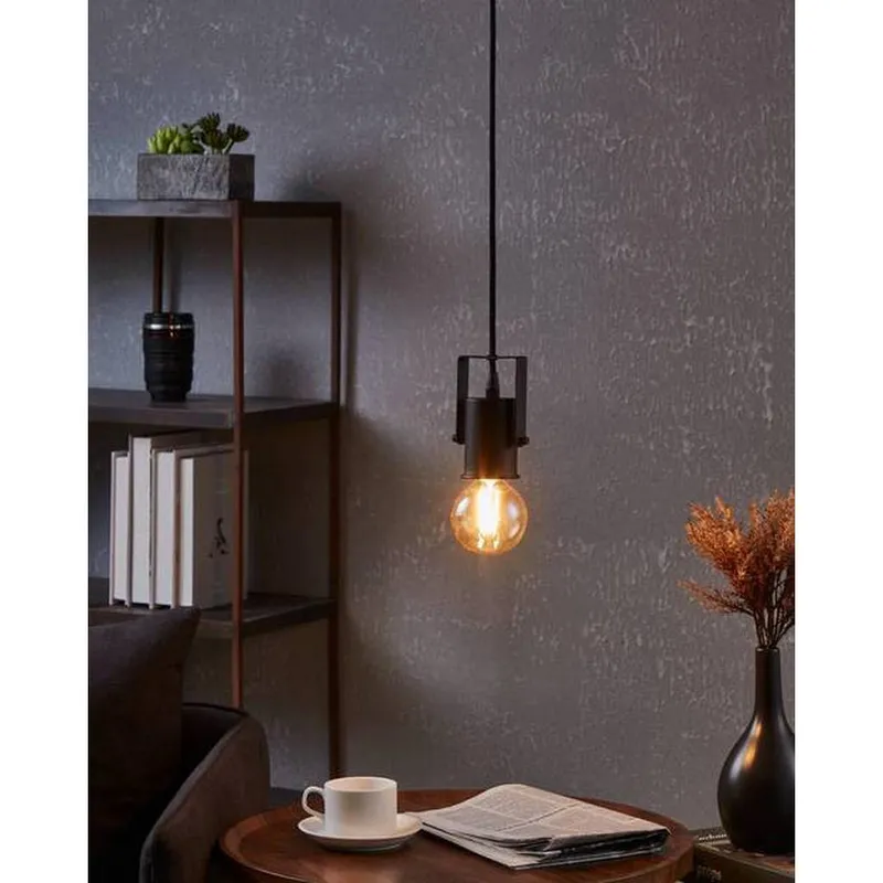 Bild 2 för EGLO CALARI OPHÆNG E27 L1500 SORT