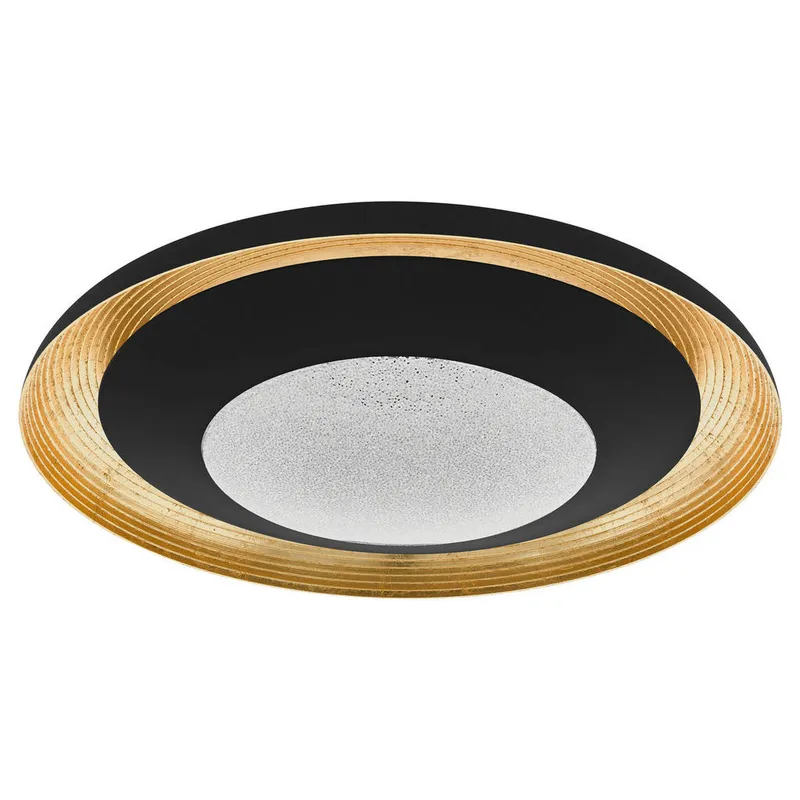 Bild 1 för EGLO CANICOSA 2 Vägg- och takbelysning - svart, guld/transparent