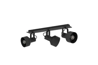 Produktfoto för EGLO CASIBARE, Skena för spotlight, E27, 3 lampor, 28 W, 220-240 V, Svart