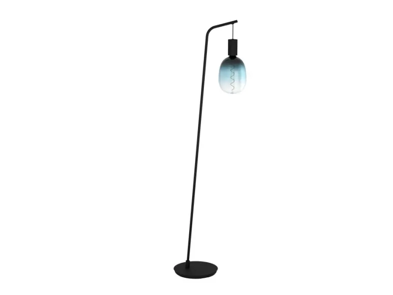 Alternativ bild 0 för EGLO CRANLEY GOLV E27 H1700 SVART