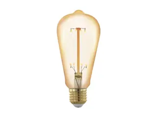 Produktfoto för EGLO E27 ST64 4.5W 400LM 2200K 3-STEP AMBER