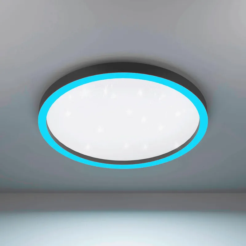 Bild 2 för EGLO EGLO Connect-Z Taklampa MONTEMORELOS-Z SMARTLIGHT SVART