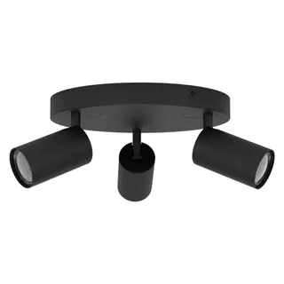 Produktfoto för EGLO EGLO Connect-Z Taklampa TELIMBELA-Z SMARTLIGHT SVART