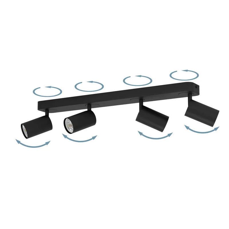 Bild 4 för EGLO EGLO Connect-Z Taklampa TELIMBELA-Z SMARTLIGHT SVART