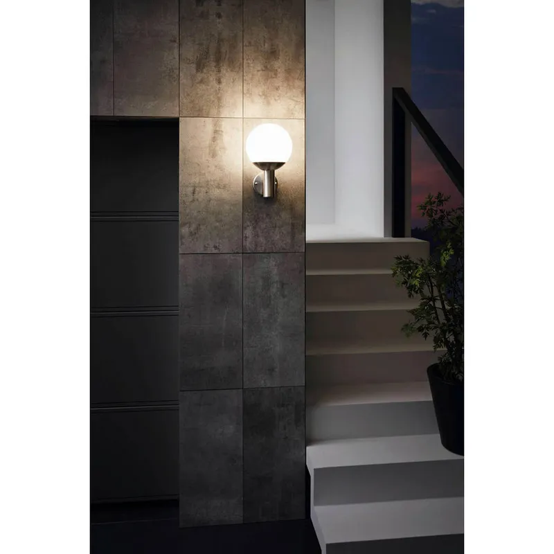 Bild 2 för EGLO EGLO Connect-Z ute vägglampa NASIA-Z SMARTLIGHT Rustfrit stål