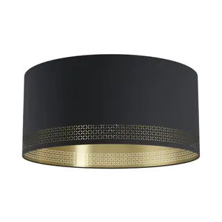 Produktfoto för EGLO ESTEPERRA takbelysning - svart/svart, guld