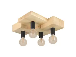 Produktfoto för EGLO HALKIN ceiling light brown black