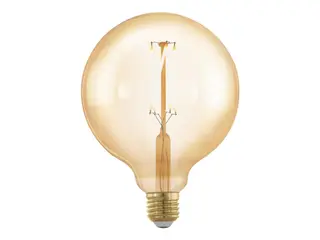 Produktfoto för EGLO LED-glödlampa E27 G125 4.5W 400LM 2200K 3-TRIN AMBER E27