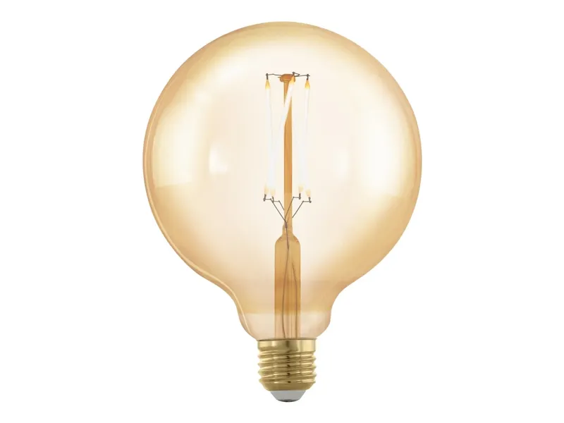 Alternativ bild 0 för EGLO LED-glödlampa E27 G125 4.5W 400LM 2200K 3-TRIN AMBER E27