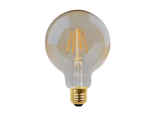 Produktfoto för EGLO LED-glödlampa E27 G95 4.5W 400LM 2200K 3-TRIN AMBER E27