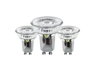 Produktfoto för EGLO LED-glödlampa GU10 COB 3W 250LM 3000K 3 STK GU10
