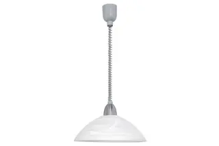 Produktfoto för EGLO LORD 2, Flexibelt fäste, Silver, Vit, Plast, Stål, Glas, IP20
