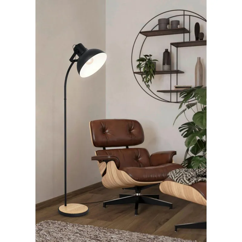 Bild 2 för EGLO Lubenham, Svart, E27, 1 lampor, 220-240 V, 50 - 60 hz, 220-240 V