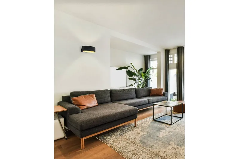 Bild 2 för EGLO MACCACARI WALL L270 SVART/GULD