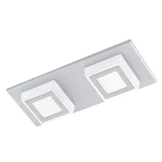 Produktfoto för EGLO MASIANO Vägg- och takbelysning - borstad aluminium/matt
