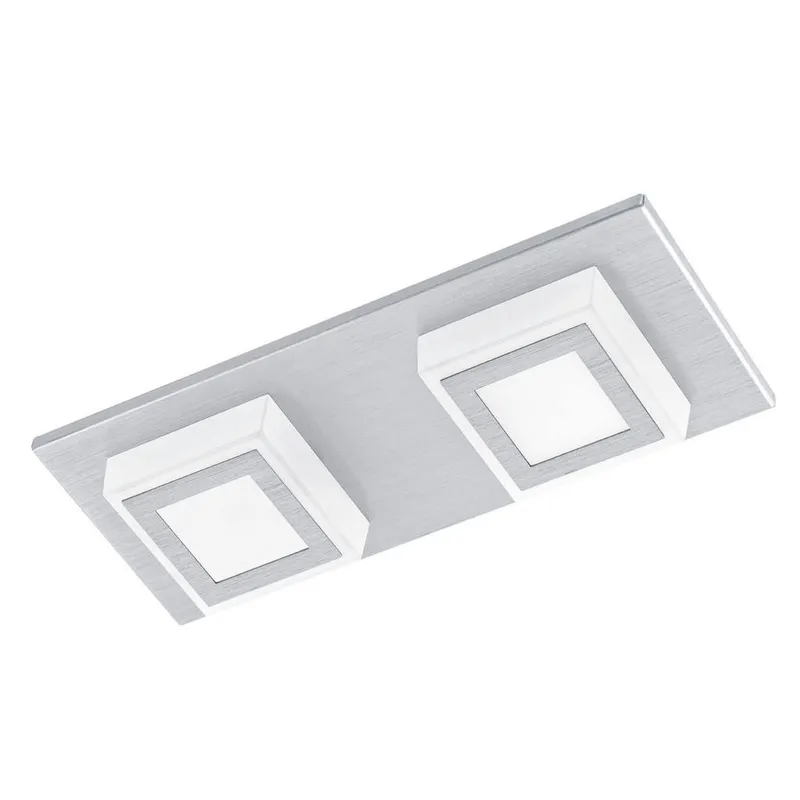 Bild 1 för EGLO MASIANO Vägg- och takbelysning - borstad aluminium/matt