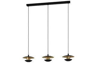 Produktfoto för EGLO Nuvano, Svart, Guld, Svart, Guld, Stål, Svart, inomhus, IP20