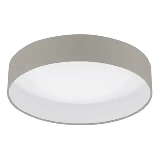 Produktfoto för EGLO Palomaro 1, LED, Glödlampan/-lamporna kan inte bytas ut, 3000 K, 2000 LM, IP20, Mullvadsgrå, Vit
