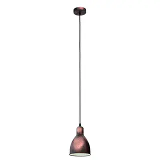 Produktfoto för Eglo Priddy 1 - Hängande lampa - 1 uttag - E27 - Antik, koppar