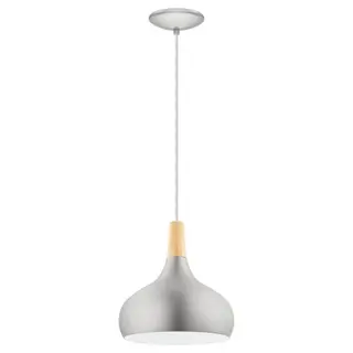 Produktfoto för EGLO Sabinar, Flexibelt fäste, Brun, Silver, Brun, Stål, Trä, Trä, inomhus