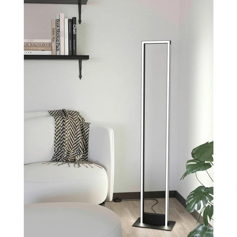 Bild 2 för EGLO Salvilanas-Z, Svart, Vit, Universal, Gjuten aluminium, Plast, Stål, IP20, II, 33 W