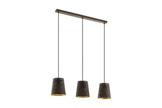 Produktfoto för EGLO SEGEZIA pendant light Mokka colour gold