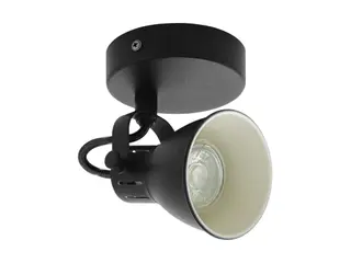 Produktfoto för EGLO Seras 2, Utanpåliggande spotlight, GU10, 1 lampor, 220-240 V, Svart