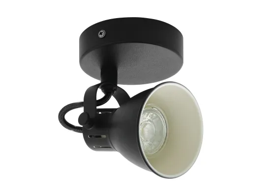 Alternativ bild 0 för EGLO Seras 2, Utanpåliggande spotlight, GU10, 1 lampor, 220-240 V, Svart