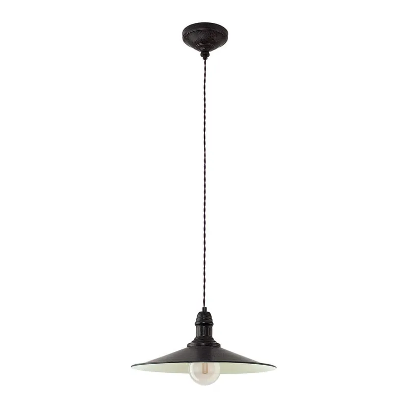 Bild 1 för EGLO STOCKBURY pendlande belysning - brun antik, beige