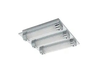 Produktfoto för EGLO Tolorico, LED, Glödlampan/-lamporna kan inte bytas ut, 4000 K, 1000 LM, IP44, Krom, Transparent