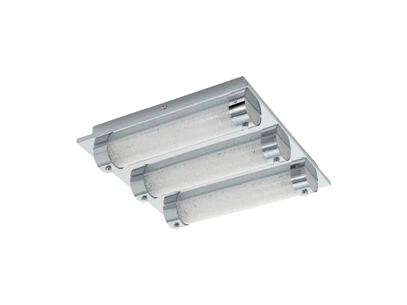 Alternativ bild 0 för EGLO Tolorico, LED, Glödlampan/-lamporna kan inte bytas ut, 4000 K, 1000 LM, IP44, Krom, Transparent