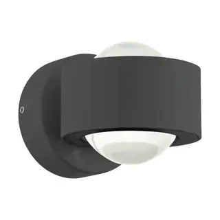 Produktfoto för EGLO TREVIOLO Vägglampor - antracit/klar