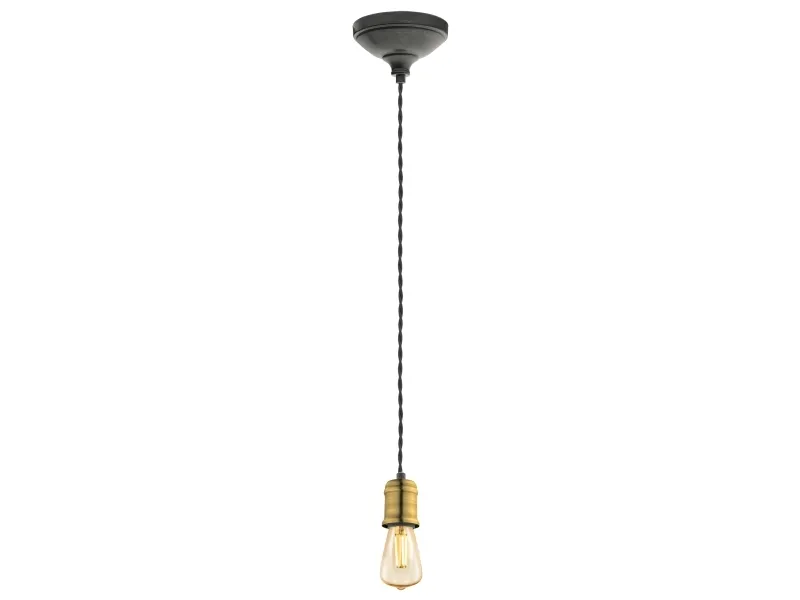 Alternativ bild 0 för EGLO YORTH pendlande belysning - svart-guld