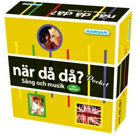 Produktfoto för EGMONT Spel När Då Då?-pocket Sång och Musik (Nya frågor) (SE)