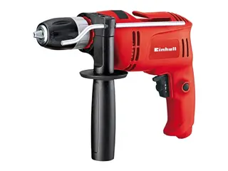 Produktfoto för Einhell 4006825602166, Eldriven skruvdragare, Pistolhandtag, Snabbchuck, Svart, Röd, 2600 RPM, AC