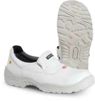Produktfoto för Ejendals JALAS 3520–36, Unisex, Säkerhetskängor, Vit, EN ISO 20345:2011, S2 SRC, Polyuretan (PU), PU skinn