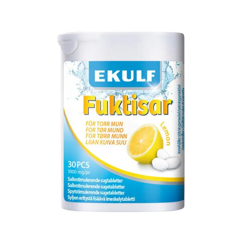 Bild 1 för Ekulf Fuktisar Lemon 30 st