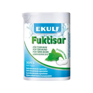 Produktfoto för Ekulf Fuktisar Peppermint 30 st