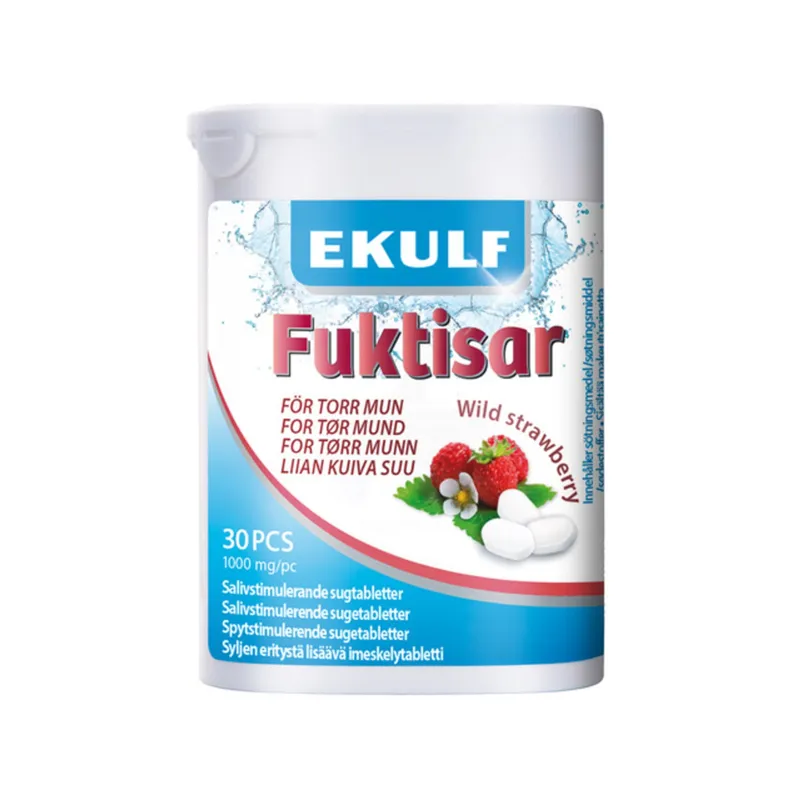 Bild 2 för Ekulf Fuktisar WildStrawberry 30 st
