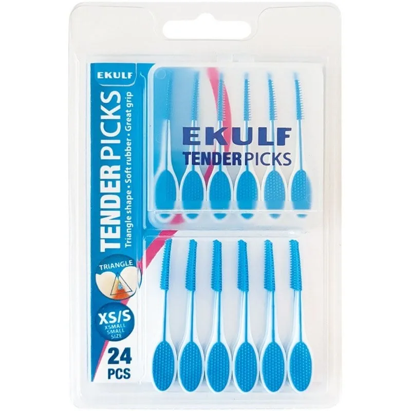 Bild 1 för Ekulf TenderPicks XS/S 24 st Blå