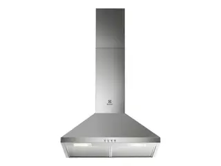 Produktfoto för Electrolux LFC316X - Kåpa - skorsten - bredd: 59.8 cm - djup: 45 cm - utsug och återcirkulering (-) - rostfritt stål