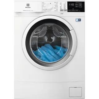 Produktfoto för Electrolux PerfectCare 600 EW6S5426E6 - Tvättmaskin - bredd: 59.5 cm - djup: 41.1 cm - höjd: 84.3 cm - frontmatad - 42 liter - 6 kg - 1200 rpm