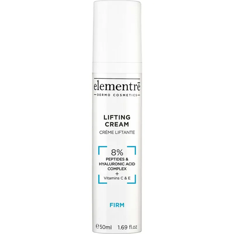 Alternativ bild 0 för elementrē - Lifting Cream - 8% Peptides & Hyaluronic Acid 50 ml på Skincity.com