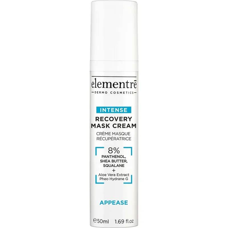 Alternativ bild 0 för elementrē - Recovery Mask Cream - 8% Panthenol, Shea Butter, Squalane 50 ml på Skincity.com
