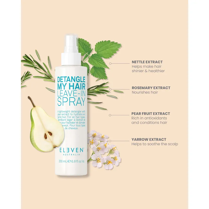 Bild 2 för Eleven Australia Detangle My Hair Leave In Spray 200 ml