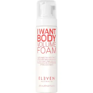 Produktfoto för Eleven Australia I Want Body Volume Foam 200 ml