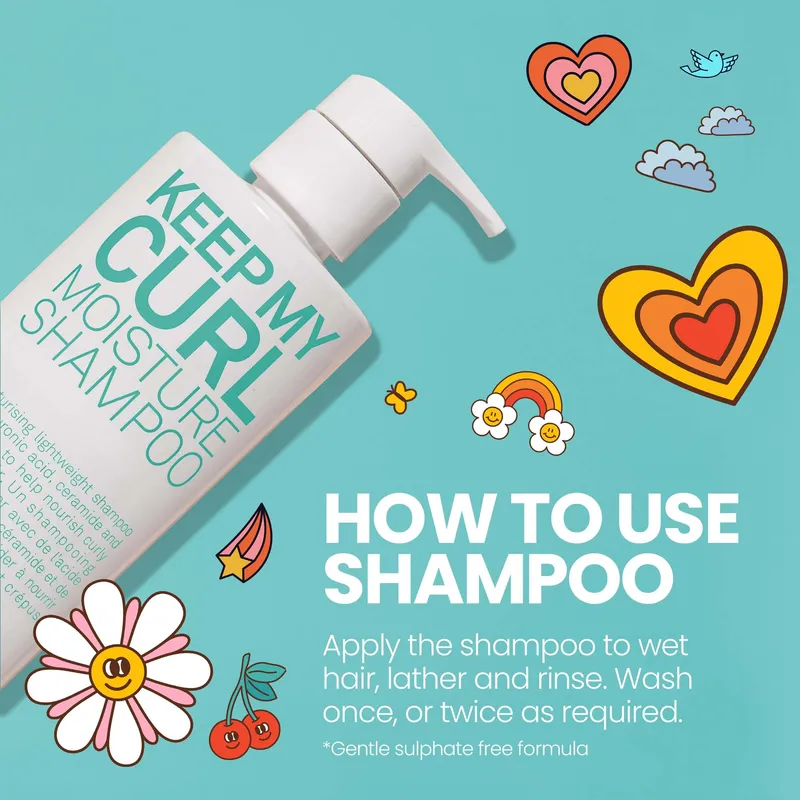 Bild 2 för Eleven Australia Keep My Curl Moisture Shampoo 300 ml