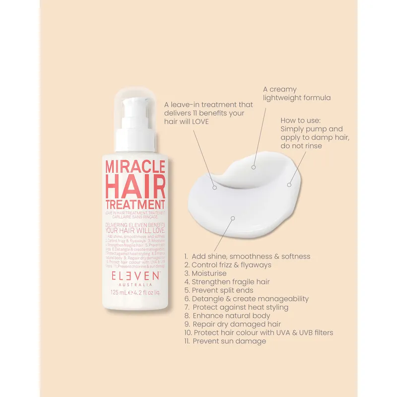 Bild 2 för Eleven Australia Miracle Hair Treatment 125 ml