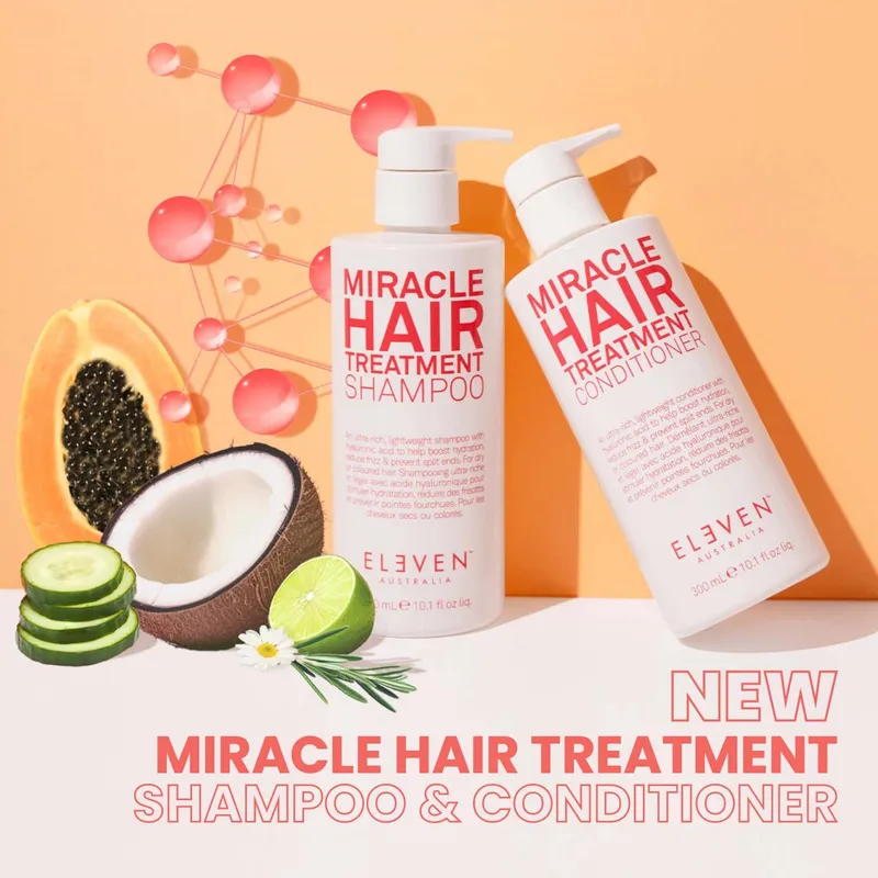 Bild 2 för Eleven Australia Miracle Hair Treatment Conditioner 300 ml